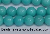 CMJ193 15.5 inches 10mm round Mashan jade beads wholesale