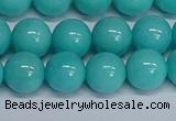 CMJ194 15.5 inches 12mm round Mashan jade beads wholesale