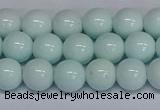 CMJ214 15.5 inches 10mm round Mashan jade beads wholesale