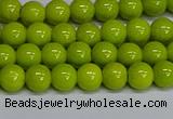 CMJ219 15.5 inches 6mm round Mashan jade beads wholesale