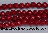 CMJ22 15.5 inches 4mm round Mashan jade beads wholesale