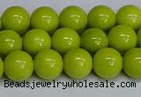 CMJ221 15.5 inches 10mm round Mashan jade beads wholesale