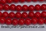 CMJ226 15.5 inches 6mm round Mashan jade beads wholesale