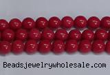 CMJ239 15.5 inches 4mm round Mashan jade beads wholesale