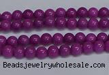 CMJ253 15.5 inches 4mm round Mashan jade beads wholesale