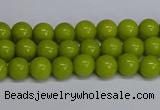 CMJ268 15.5 inches 6mm round Mashan jade beads wholesale