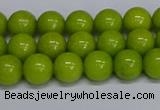 CMJ269 15.5 inches 8mm round Mashan jade beads wholesale