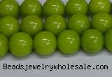 CMJ270 15.5 inches 10mm round Mashan jade beads wholesale