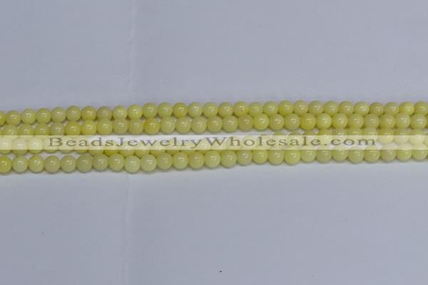 CMJ296 15.5 inches 6mm round Mashan jade beads wholesale