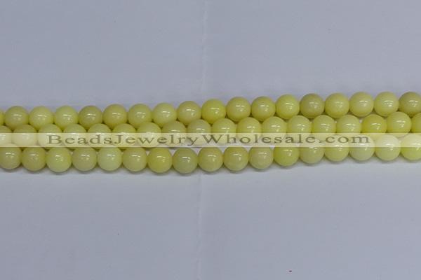 CMJ299 15.5 inches 12mm round Mashan jade beads wholesale