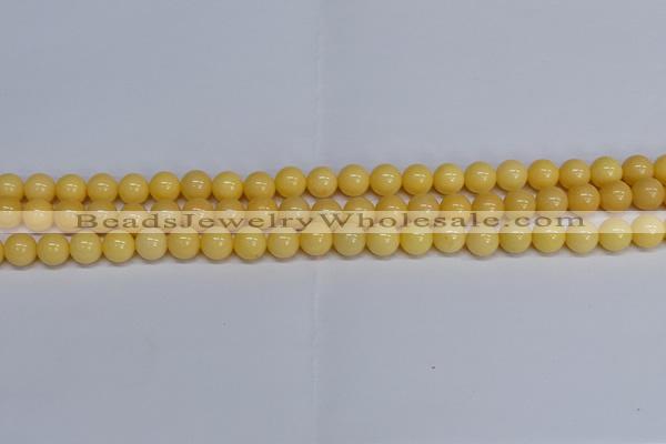 CMJ304 15.5 inches 8mm round Mashan jade beads wholesale