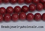 CMJ318 15.5 inches 8mm round Mashan jade beads wholesale