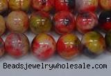 CMJ487 15.5 inches 10mm round rainbow jade beads wholesale