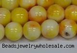 CMJ509 15.5 inches 12mm round rainbow jade beads wholesale