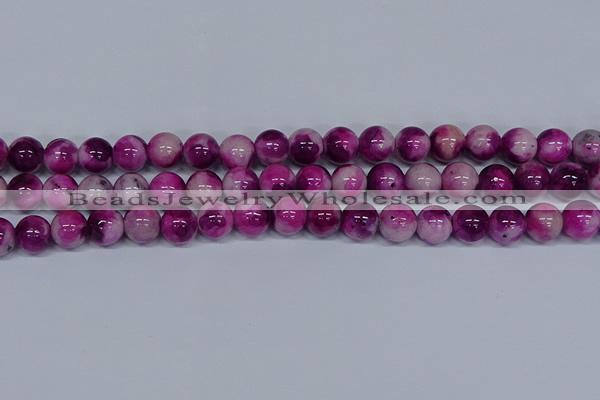 CMJ530 15.5 inches 12mm round rainbow jade beads wholesale