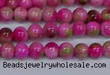 CMJ548 15.5 inches 6mm round rainbow jade beads wholesale