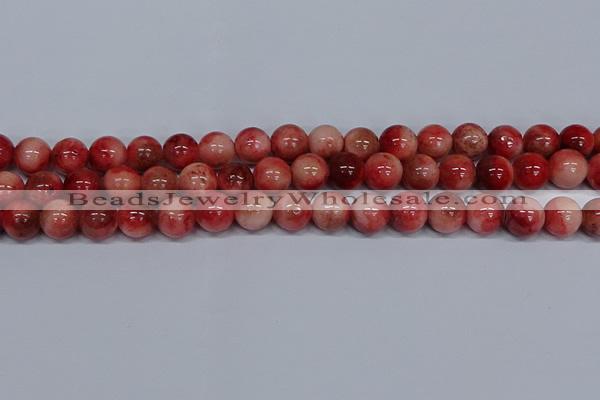 CMJ558 15.5 inches 12mm round rainbow jade beads wholesale