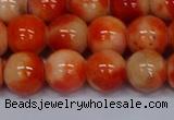 CMJ607 15.5 inches 12mm round rainbow jade beads wholesale