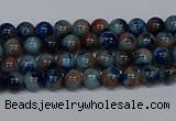 CMJ631 15.5 inches 4mm round rainbow jade beads wholesale