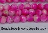 CMJ639 15.5 inches 6mm round rainbow jade beads wholesale