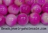 CMJ642 15.5 inches 12mm round rainbow jade beads wholesale