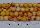 CMJ645 15.5 inches 4mm round rainbow jade beads wholesale