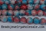 CMJ660 15.5 inches 6mm round rainbow jade beads wholesale