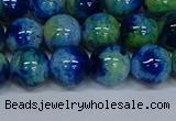 CMJ670 15.5 inches 12mm round rainbow jade beads wholesale