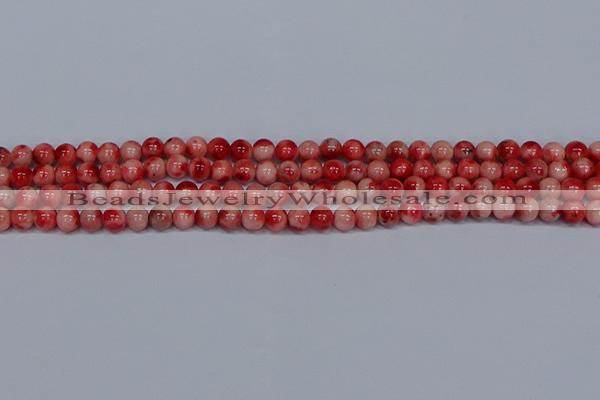 CMJ681 15.5 inches 6mm round rainbow jade beads wholesale