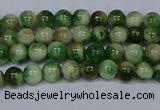 CMJ701 15.5 inches 4mm round rainbow jade beads wholesale