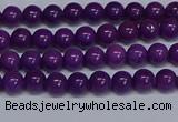 CMJ71 15.5 inches 4mm round Mashan jade beads wholesale