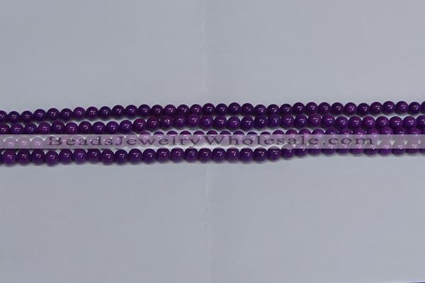 CMJ71 15.5 inches 4mm round Mashan jade beads wholesale