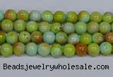 CMJ736 15.5 inches 4mm round rainbow jade beads wholesale