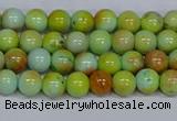 CMJ737 15.5 inches 6mm round rainbow jade beads wholesale