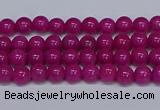 CMJ78 15.5 inches 4mm round Mashan jade beads wholesale