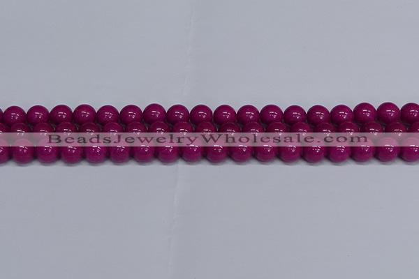 CMJ81 15.5 inches 10mm round Mashan jade beads wholesale