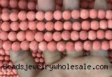 CMJ827 15.5 inches 8mm round matte Mashan jade beads wholesale