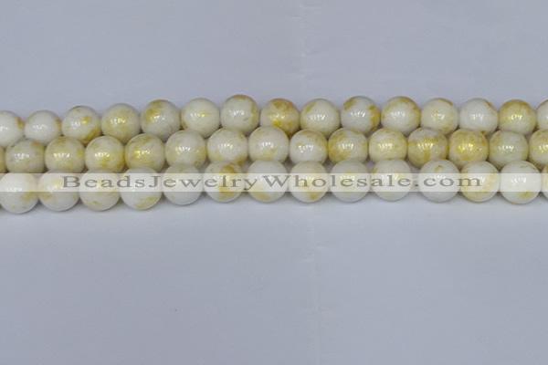 CMJ903 15.5 inches 10mm round Mashan jade beads wholesale