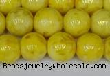 CMJ907 15.5 inches 8mm round Mashan jade beads wholesale