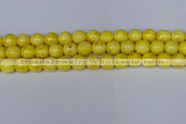 CMJ908 15.5 inches 10mm round Mashan jade beads wholesale