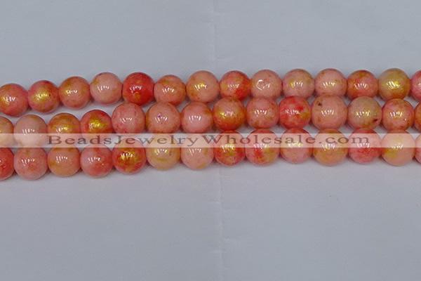 CMJ913 15.5 inches 10mm round Mashan jade beads wholesale