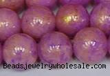 CMJ924 15.5 inches 12mm round Mashan jade beads wholesale