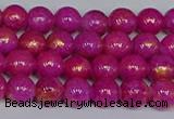 CMJ925 15.5 inches 4mm round Mashan jade beads wholesale