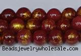 CMJ945 15.5 inches 4mm round Mashan jade beads wholesale