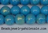 CMJ951 15.5 inches 6mm round Mashan jade beads wholesale