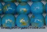 CMJ954 15.5 inches 12mm round Mashan jade beads wholesale