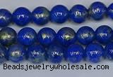 CMJ955 15.5 inches 4mm round Mashan jade beads wholesale