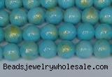 CMJ965 15.5 inches 4mm round Mashan jade beads wholesale