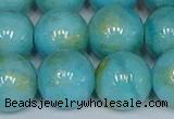 CMJ969 15.5 inches 12mm round Mashan jade beads wholesale