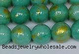 CMJ973 15.5 inches 10mm round Mashan jade beads wholesale